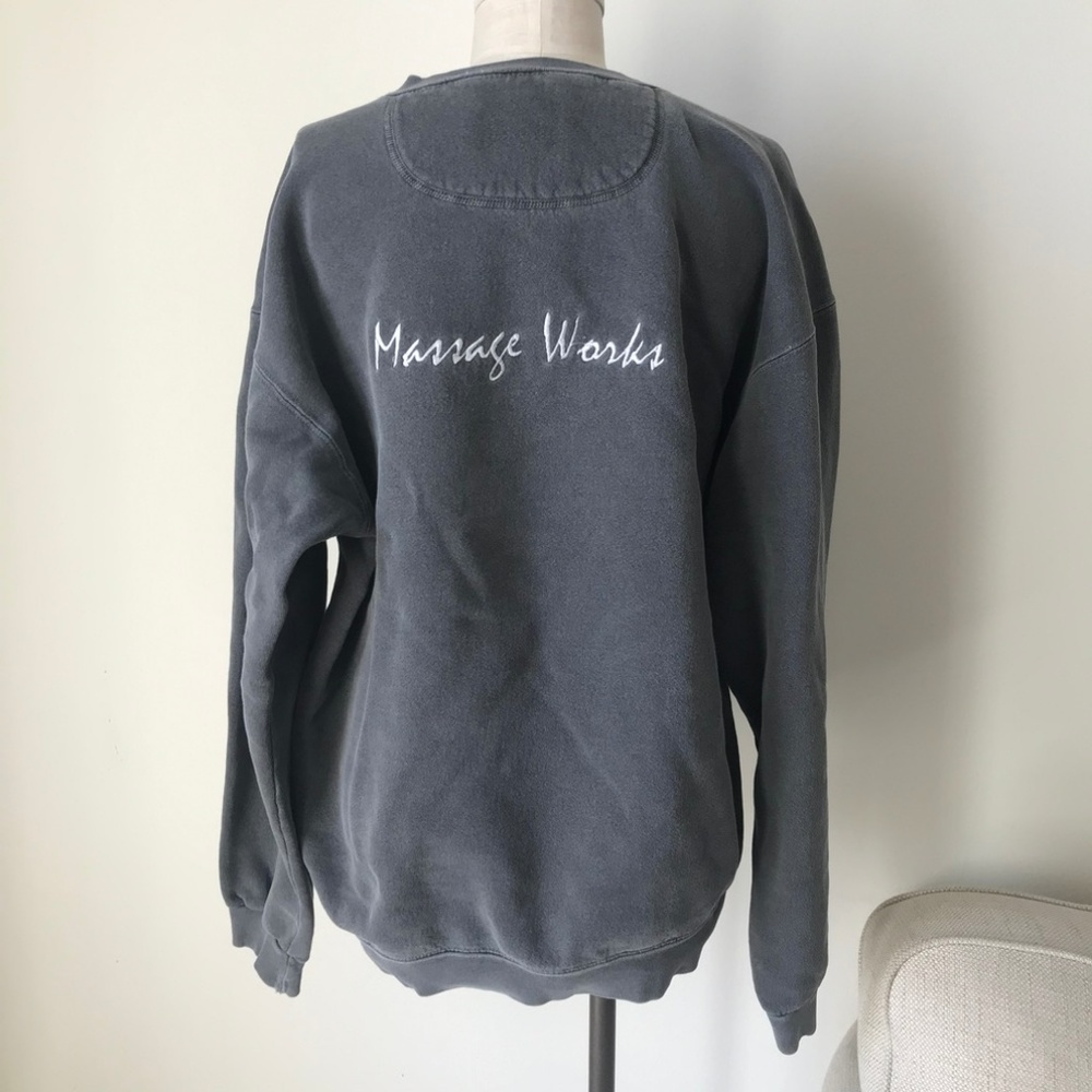 Authentic Pigment Balance Grey Sweater - Picture 4 of 4